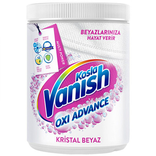 پودر لکه بر و سفید کننده لباس ونیش Vanish مدل Oxi Action وزن 400گرم