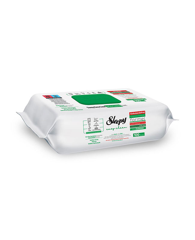 دستمال مرطوب همه کاره اسلیپی Sleepy بسته 100 عددی