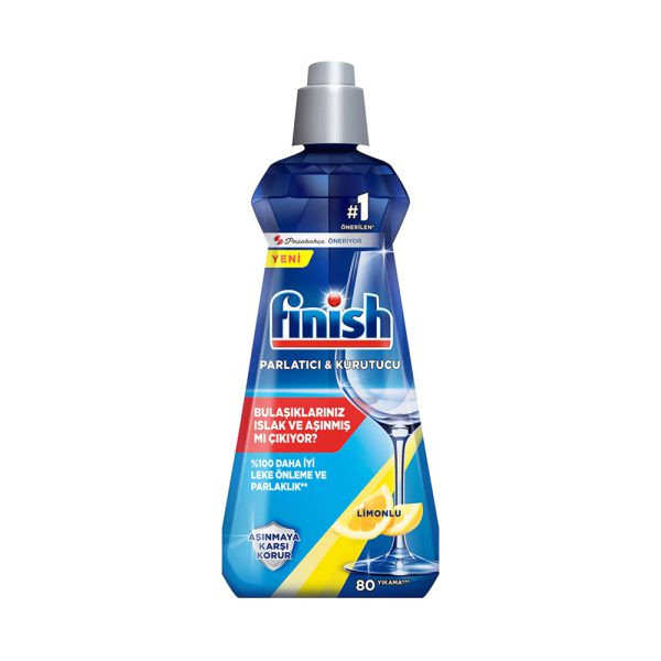 مایع جلادهنده ماشین ظرفشویی فینیش Finish Parlatici حجم 400 میل