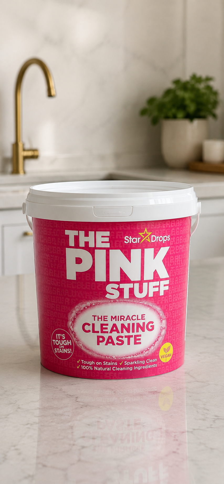 خمیر لکه بر چند منظوره پینک Pink اروپا حجم 850 گرم اورجینال