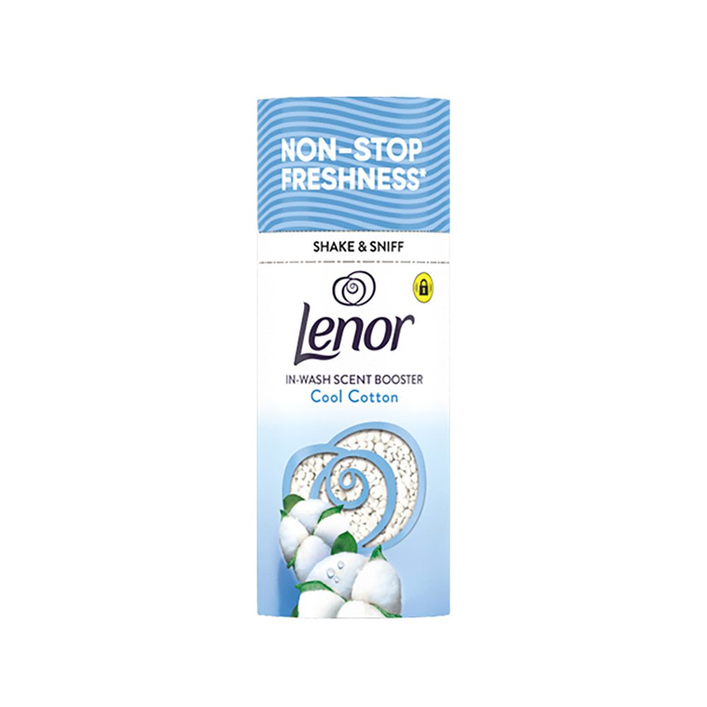 خوشبو کننده لباس لنور Lenor با رایحه پنبه خنک وزن 155 گرم