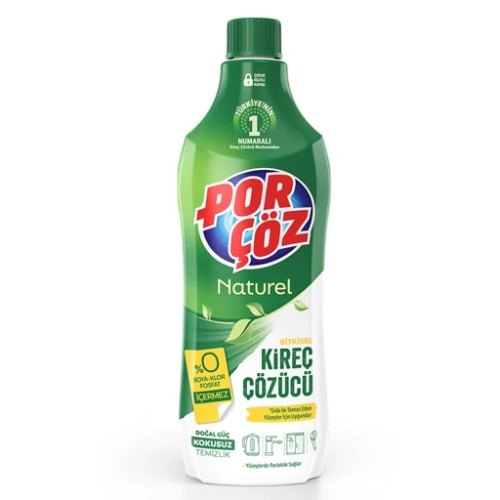 جرم گیر و رسوب زدای گیاهی پورچوز مدل ناتورل (Porcoz Naturel) حجم ۷۵۰ میل